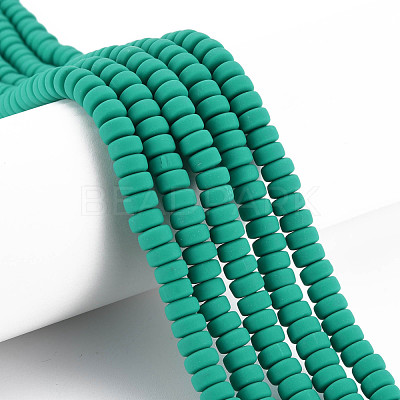 Handmade Polymer Clay Beads Strands CLAY-N008-64-1