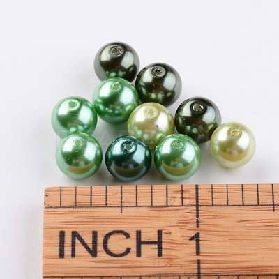 Glass Pearl Bead Sets HY-JP0001-03-D-1