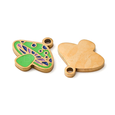 304 Stainless Steel Pendants STAS-CJC0016-03F-G-1