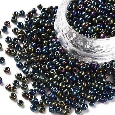 (Repacking Service Available) 8/0 Glass Seed Beads SEED-C018-3mm-605-1