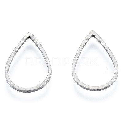 Non-Tarnish 201 Stainless Steel Linking Rings STAS-N090-T07-1-1