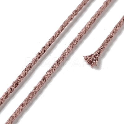 20M Polyester Braided Cord for Jewelry Making OCOR-G015-04A-20-1