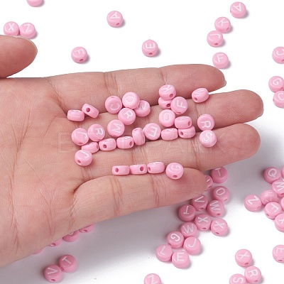 Opaque Acrylic Beads MACR-S273-11G-1
