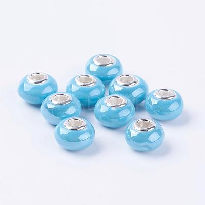 Handmade Porcelain European Beads OPDL-G001-5-1