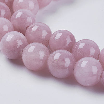 Natural Yellow Jade Beads Strands LS-G-G598-10mm-YXS-05-1