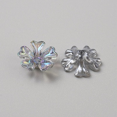 Plating Acrylic Beads OACR-CJC0007-06C-1