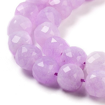 Natural White Jade Beads Strands G-H028-A09-03-1