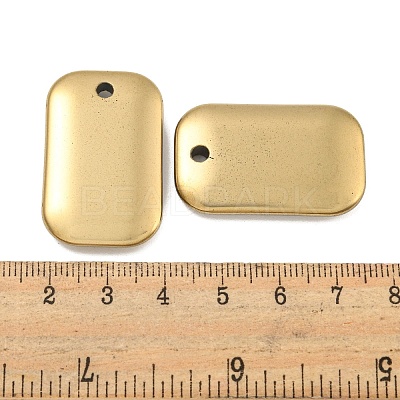 Electroplated Synthetic Non-Magnetic Hematite Pendants G-C136-05G-1