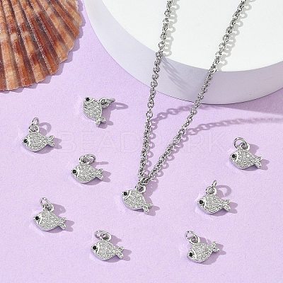 SHEGRACE Brass Micro Pave Cubic Zirconia Pendants XGRQ3D389-488P-1