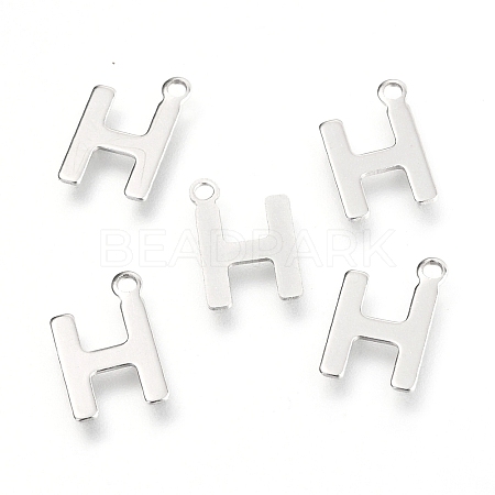 Non-Tarnish 201 Stainless Steel Charms X-STAS-C021-06P-H-1