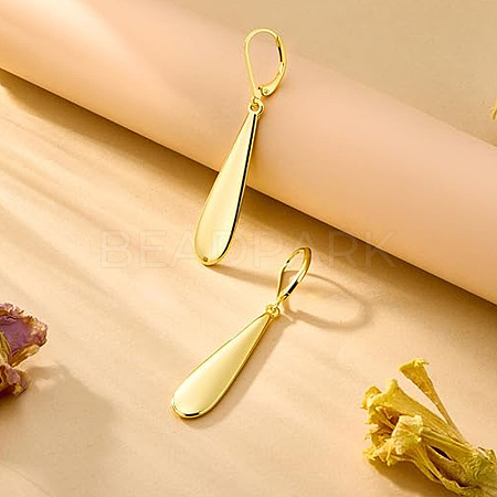 Zinc Alloy Leverback Earrings FS-WGC1DC0-01-1