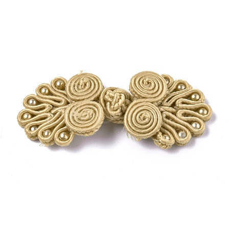 Handmade Chinese Frogs Knots Buttons Sets BUTT-WH0014-29H-1
