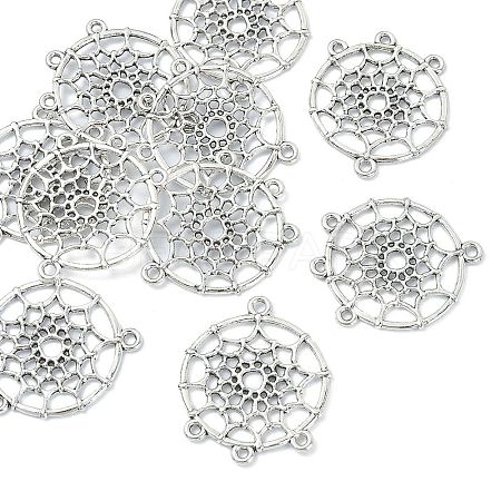 Tibetan Style Alloy Chandelier Components Links TIBEP-YW0001-66-1