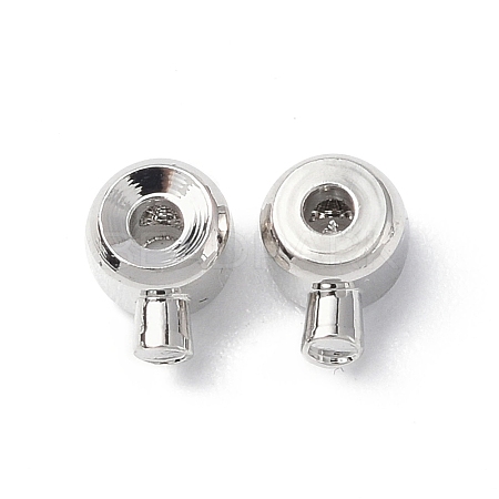 Brass Crimp Beads KK-P223-35P-1