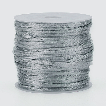 Nylon Satin Rattail Cords NWIR-L006-2mm-22-1