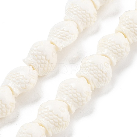 Synthetic Coral Carved Beads Strands CORA-C003-13B-03-1