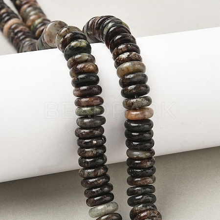 Natural Biotite Beads Strands G-B155-B04-4x10mm-1