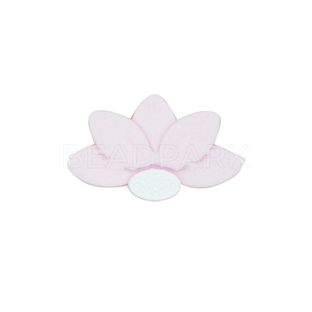Lotus Food Grade Eco-Friendly Silicone Beads SIL-WH0013-50L-1