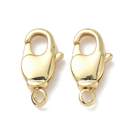 Brass Swivel Lobster Claw Clasps X-KK-K238-39G-M-1