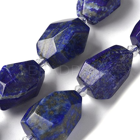 Natural Lapis Lazuli Beads Strands G-H095-A09-01-1