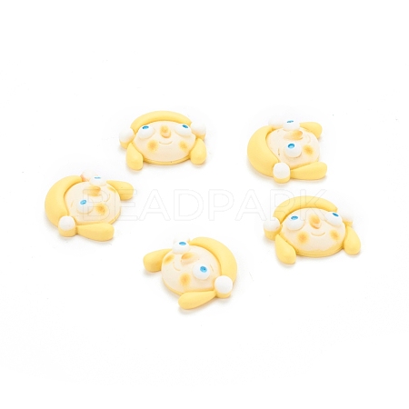 Resin Cabochons CRES-M007-02D-1