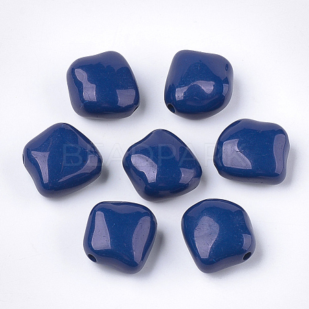 Acrylic Beads OACR-S029-058D-1