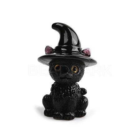 Halloween Resin Figurine Statues for Home Office Desktop Decoration DJEW-M017-04H-1