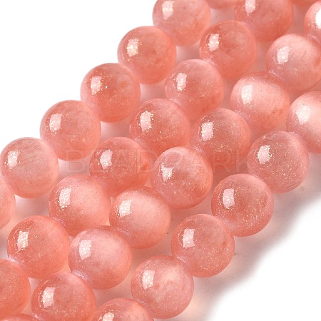 Natural Selenite Beads Strands G-C142-01B-12-1