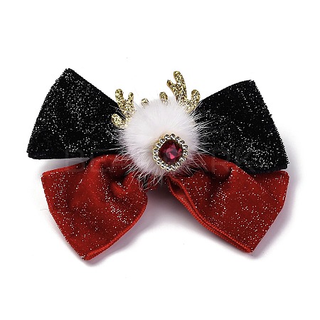 CLoth Bowknot Hair Barrettes PHAR-Q010-03A-1