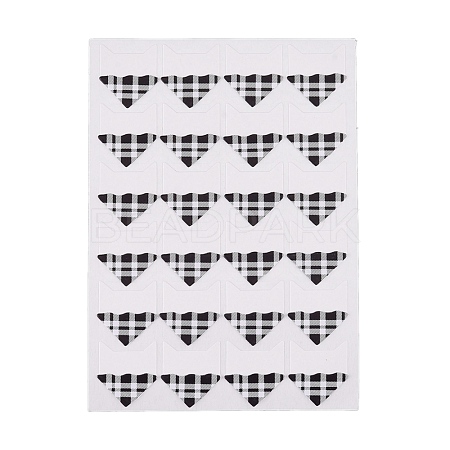 Tartan Pattern Photo Mounting Corners DIY-K016-C01-1
