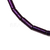 Electroplated Natural Lava Rock Beads Strands G-K388-03A-10-2