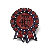 4th Of July Badge Enamel Pins JEWB-C027-03C-EB-1