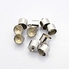 Tarnish Resistant 304 Stainless Steel Cord Ends STAS-N034-02-2