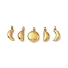 5Pcs 304 Stainless Steel Charms X-STAS-M017-14G-1