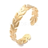 304 Stainless Steel Cuff Bangles for Women BJEW-K263-05G-10-1