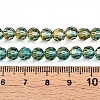 Baking Paint Transparent Glass Beads X1-DGLA-A035-T6mm-A08-5