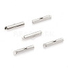 Iron Slide On End Clasp Tubes LS-X-IFIN-R212-2.0cm-P-1