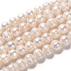 Natural Cultured Freshwater Pearl Beads Strands PEAR-L033-90-01-1