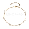 304 Stainless Steel Anklet AJEW-AN00608-1