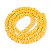 Opaque Glass Beads Strands GLAA-N019-4mm-22-3