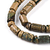 Natural Verdite Stone Beads Strands G-N346-03A-06-4