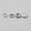Resin Snap Buttons BUTT-WH0024-051B-2