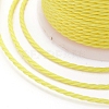 Round Waxed Polyester Cord X-YC-G006-01-1.0mm-04-2