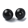 Wood Large Hole European Beads WOOD-D027-01B-2