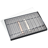 10 Grids Rectangle PU Leather Watch Straps Necklace Bracelet Display Tray ODIS-NB0001-38A-1
