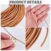 Cowhide Leather Cord DIY-CL0001-23A-6