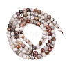 Natural Mexican Agate Beads Strands G-G345-B01-3mm-3