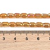 Electroplate Glass Beads Strands EGLA-D031-01S-3