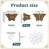 DIY Dome Alloy Butterfly Pendant Jewelry Making Kits DIY-PH0023-39AB-4