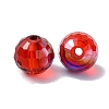 AB Color Plated Glass Beads EGLA-P059-02B-AB08-2